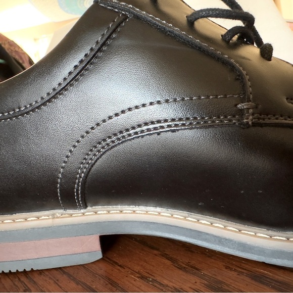 Men's Nunn Bush Carmelo Plain Toe Oxfords Black Dress Shoes 10.5 - Picture 12 of 14